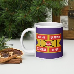 Mug UNE-VIE-DE-MERDE